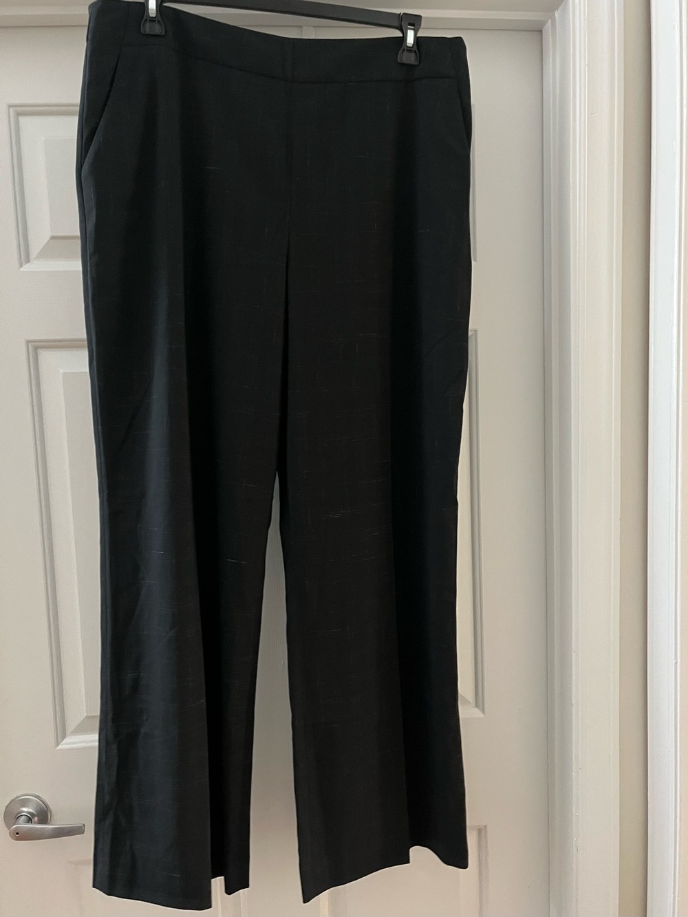 Alex Marie Gray Pinstripe Pants - Picture 3 of 6